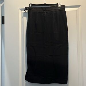 EUC - Vivienne Westwood Anglomania black pencil skirt. Size 42. US 6/8.